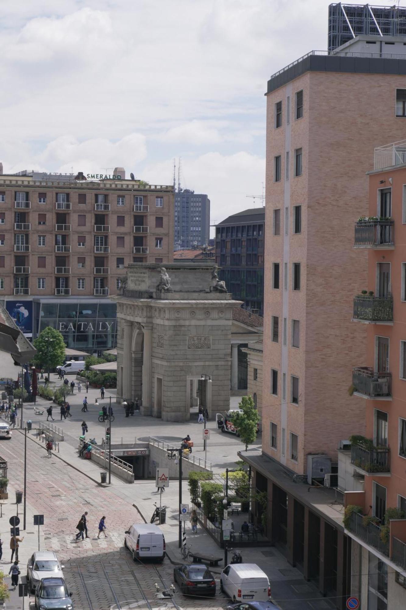 Ferienwohnung Porta Garibaldi Mailand Exterior foto