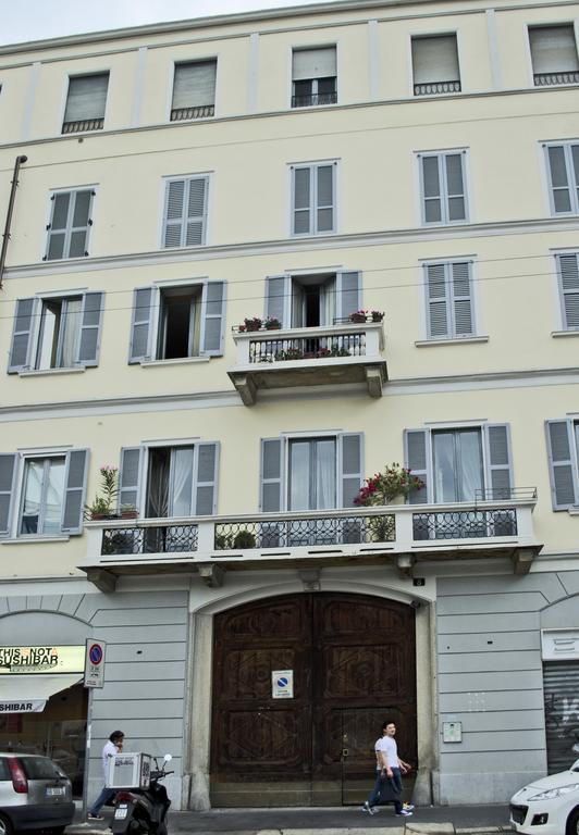 Ferienwohnung Porta Garibaldi Mailand Exterior foto