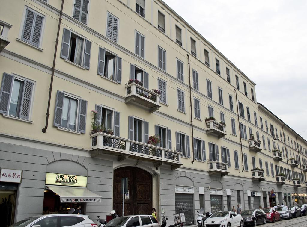 Ferienwohnung Porta Garibaldi Mailand Exterior foto